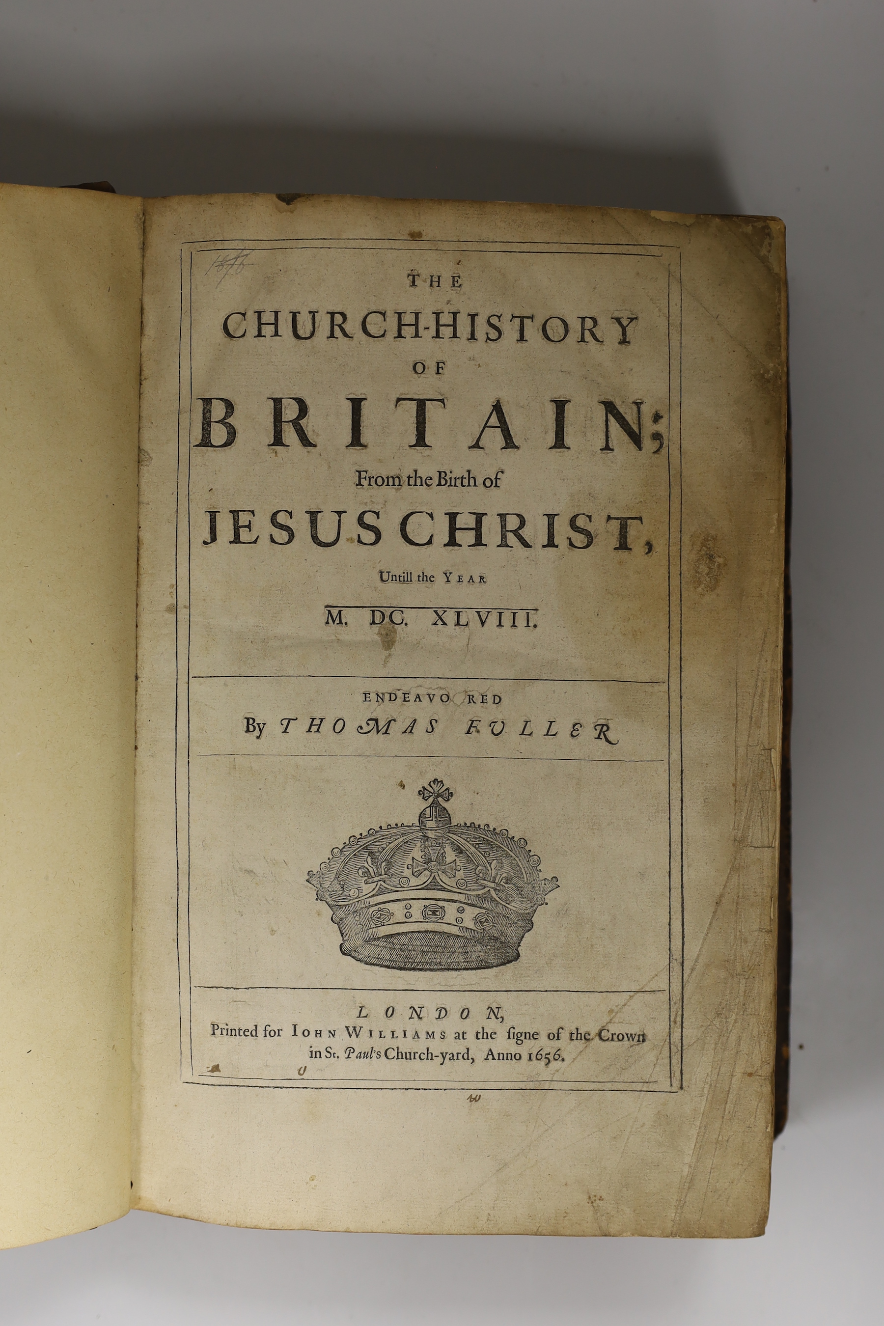 Fuller, Thomas - The Church History of Britain; From the Birth of Jesus Christ, London, 1656